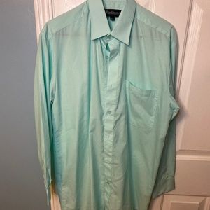Mint green dress shirt